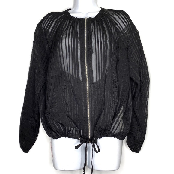 zara mesh jacket
